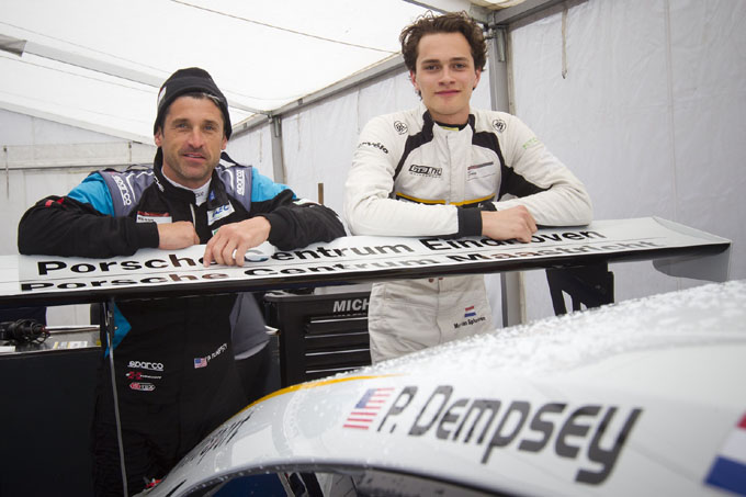 Patrick Dempsey en Max van Splunteren Spa Francorchamps